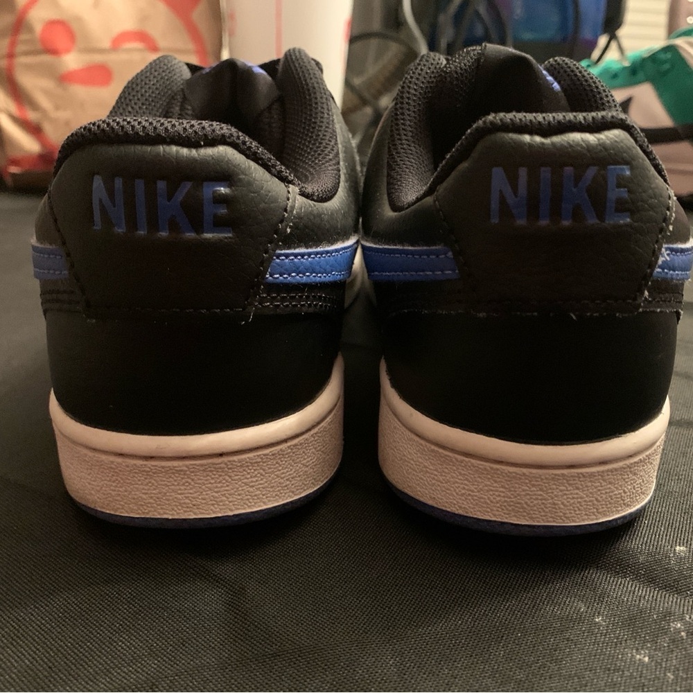 Nike Court Vision Low, Size 6.5 Men’s , Black and Royal Blue. Preloved. - Picture 5 of 11